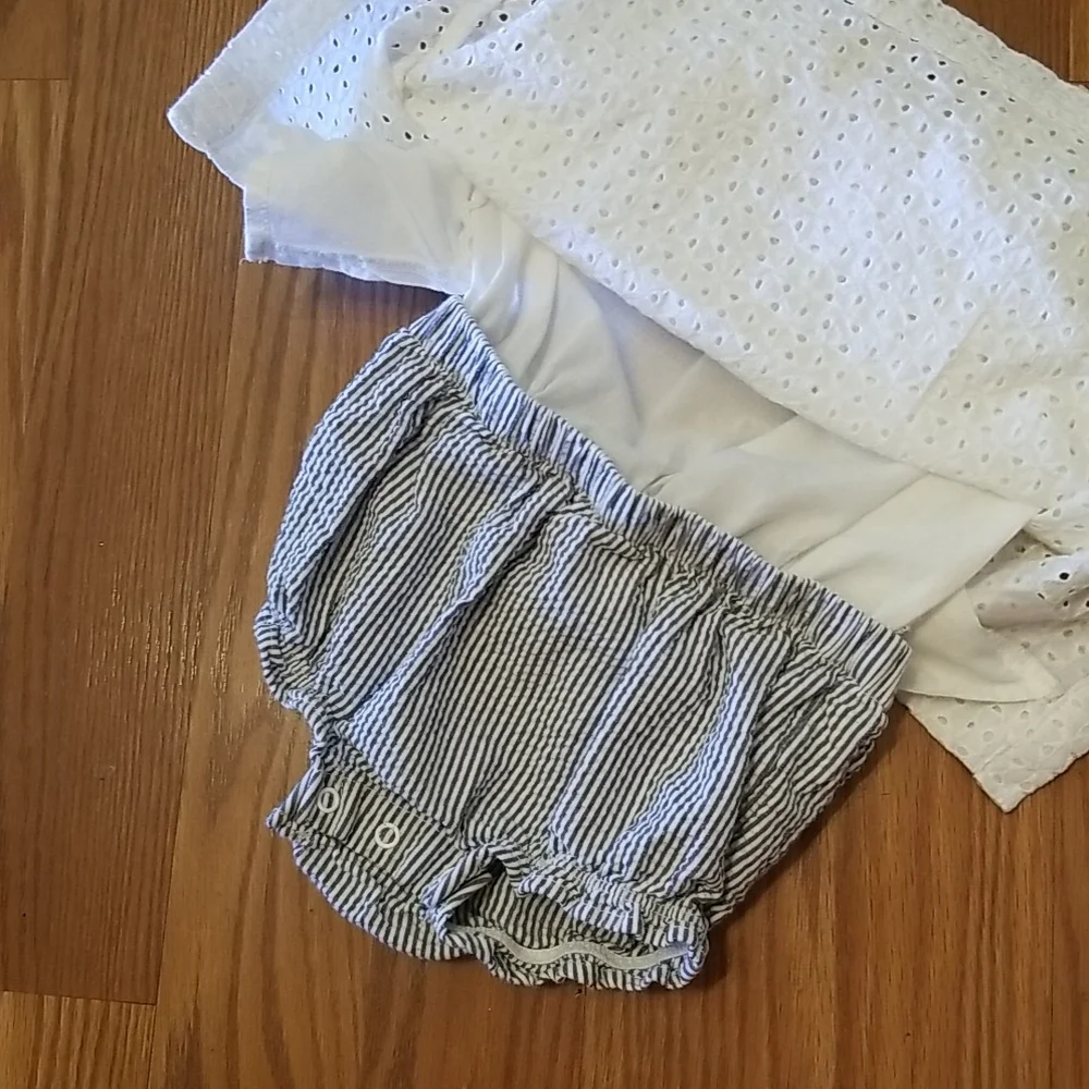 Gap pajamas‎ cat an hack romper 12mo